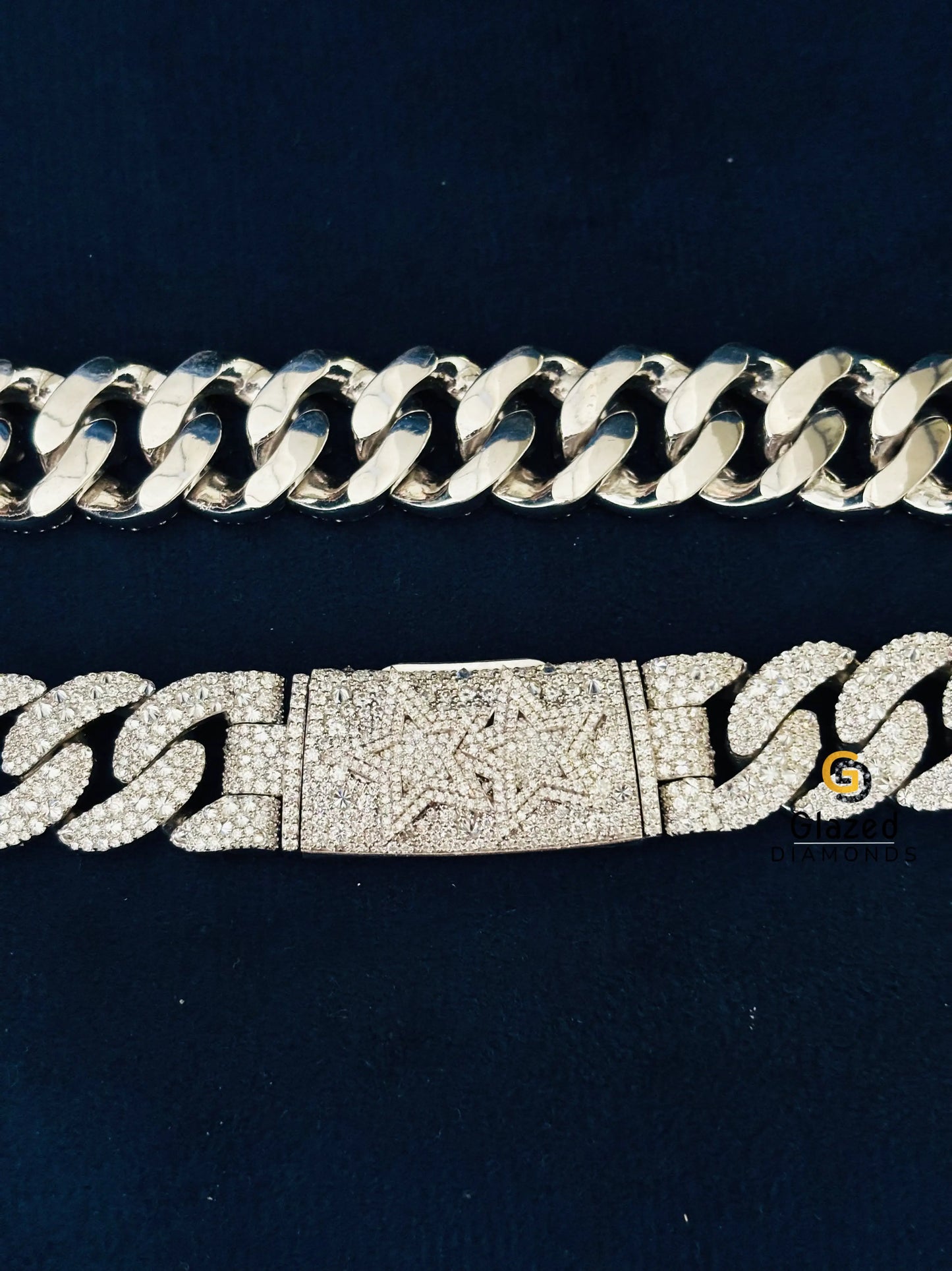 Cuban Link Moissanite Hip Hop Chain For Women