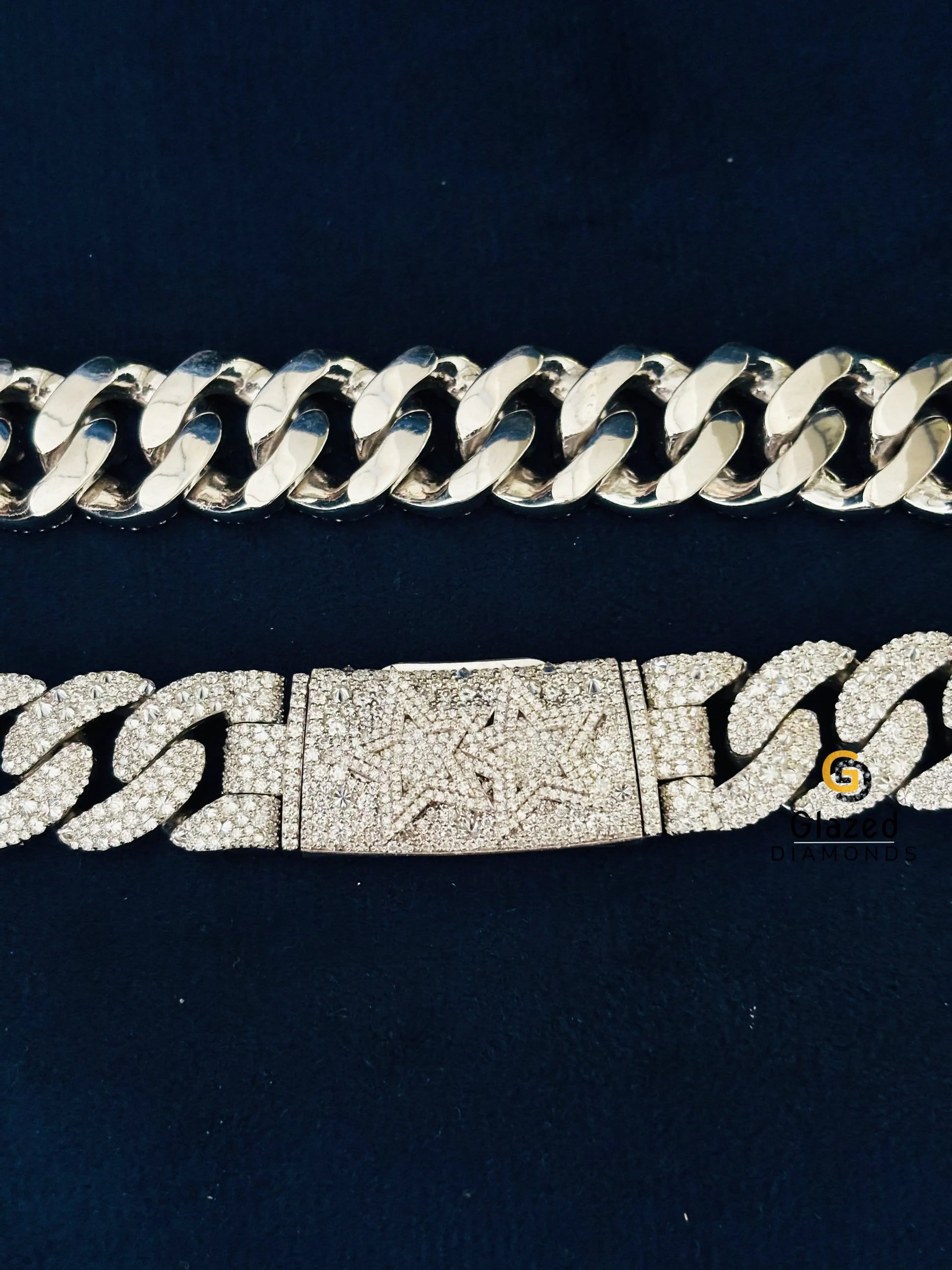Cuban Link Moissanite Hip Hop Chain For Women