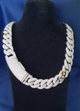 Cuban Link Round VVS Moissanite Hip Hop Chain