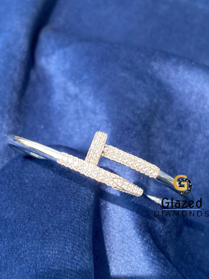 Cuff Moissanite Cartier Iced Out Bracelet