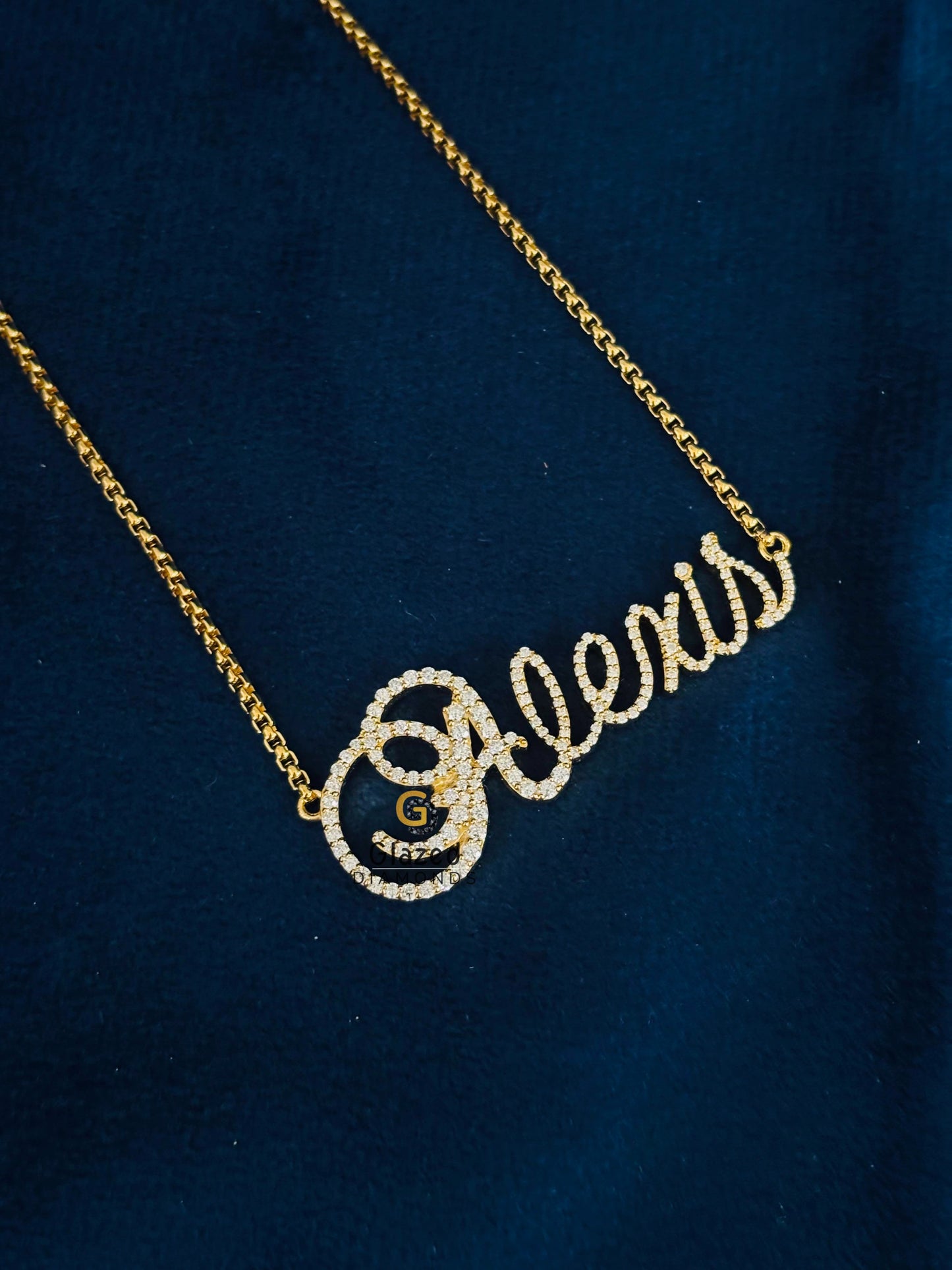 Custom 925 Silver Initial Pendant Women_s