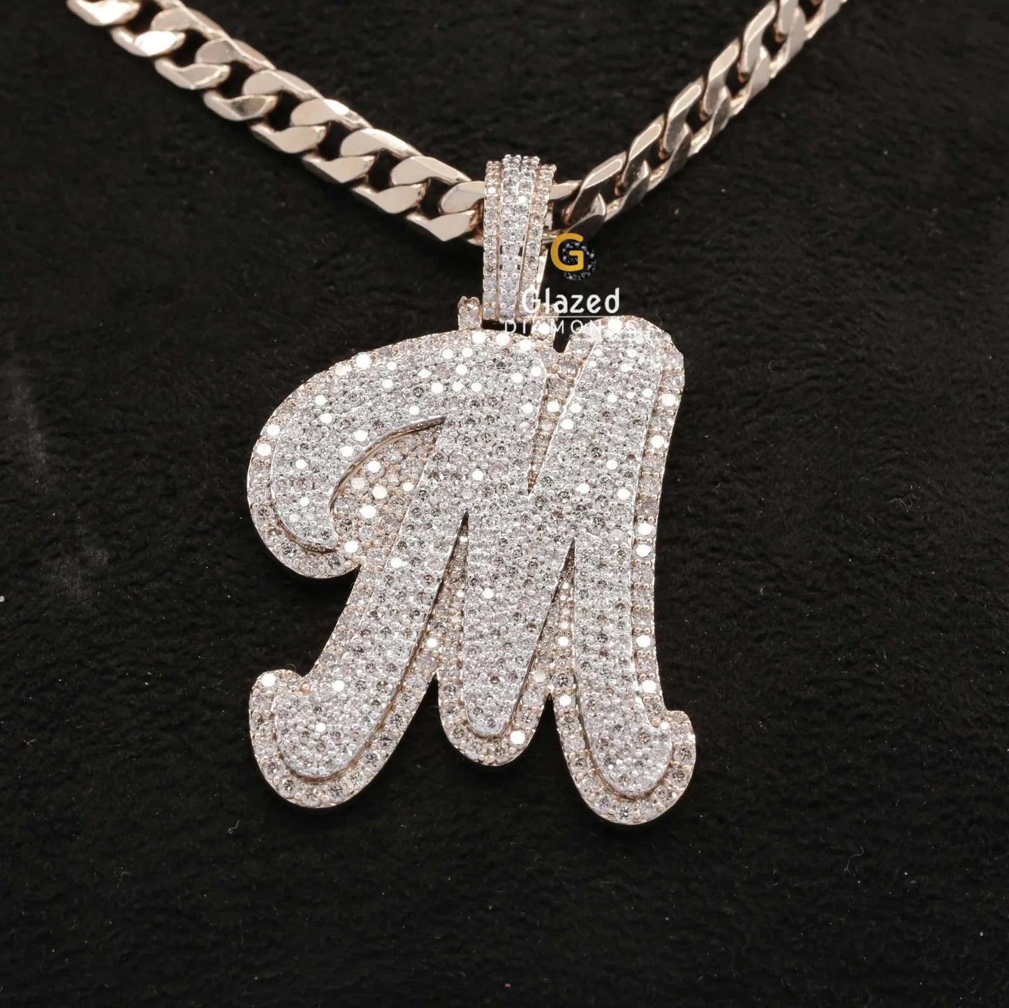 Custom Alphabet letter Pendant