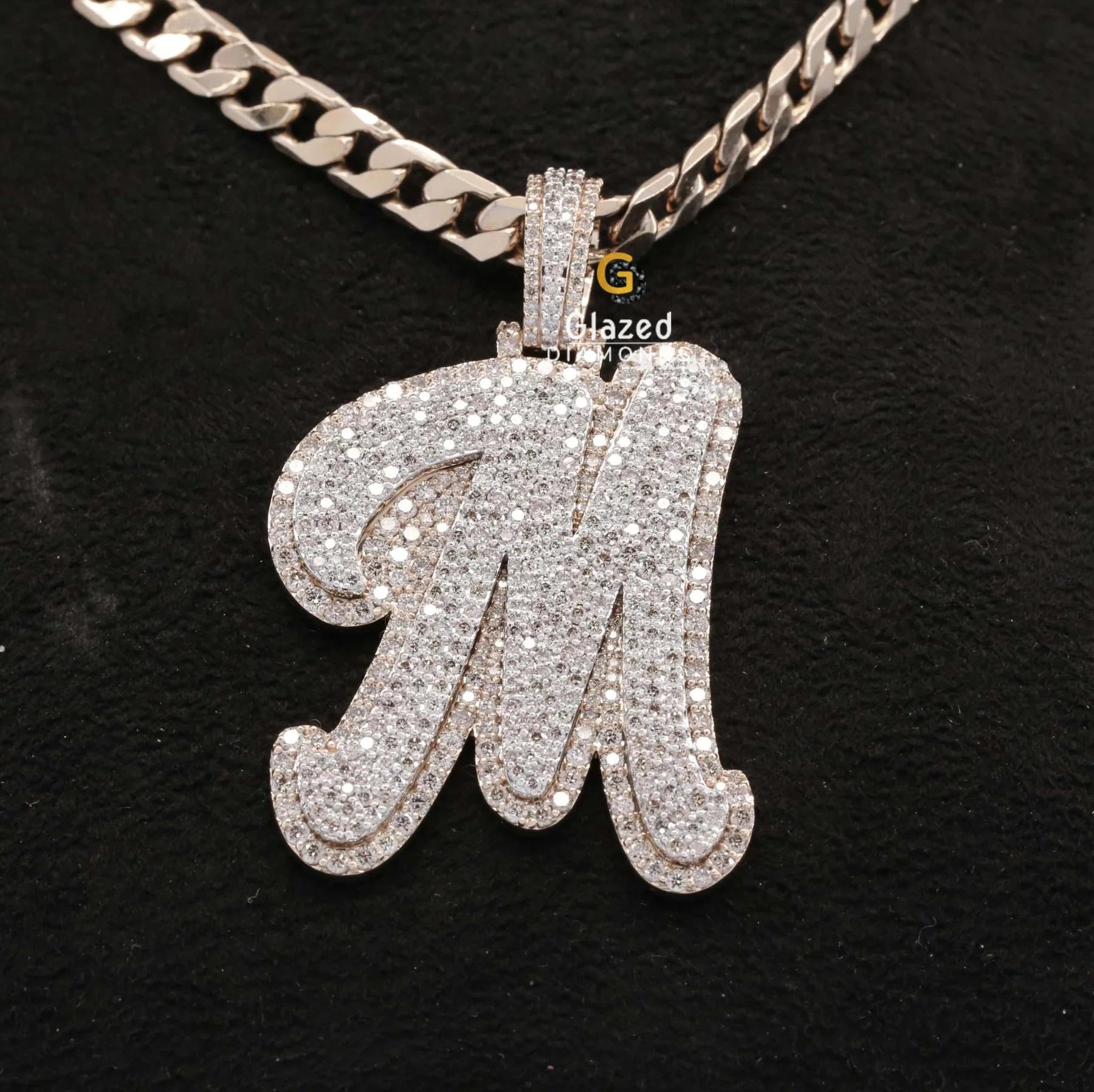 Custom Alphabet letter Pendant