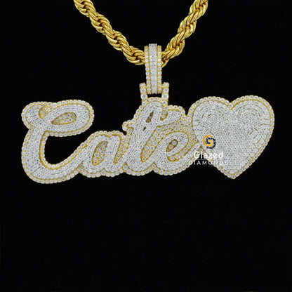 Custom Cate Name Pendant