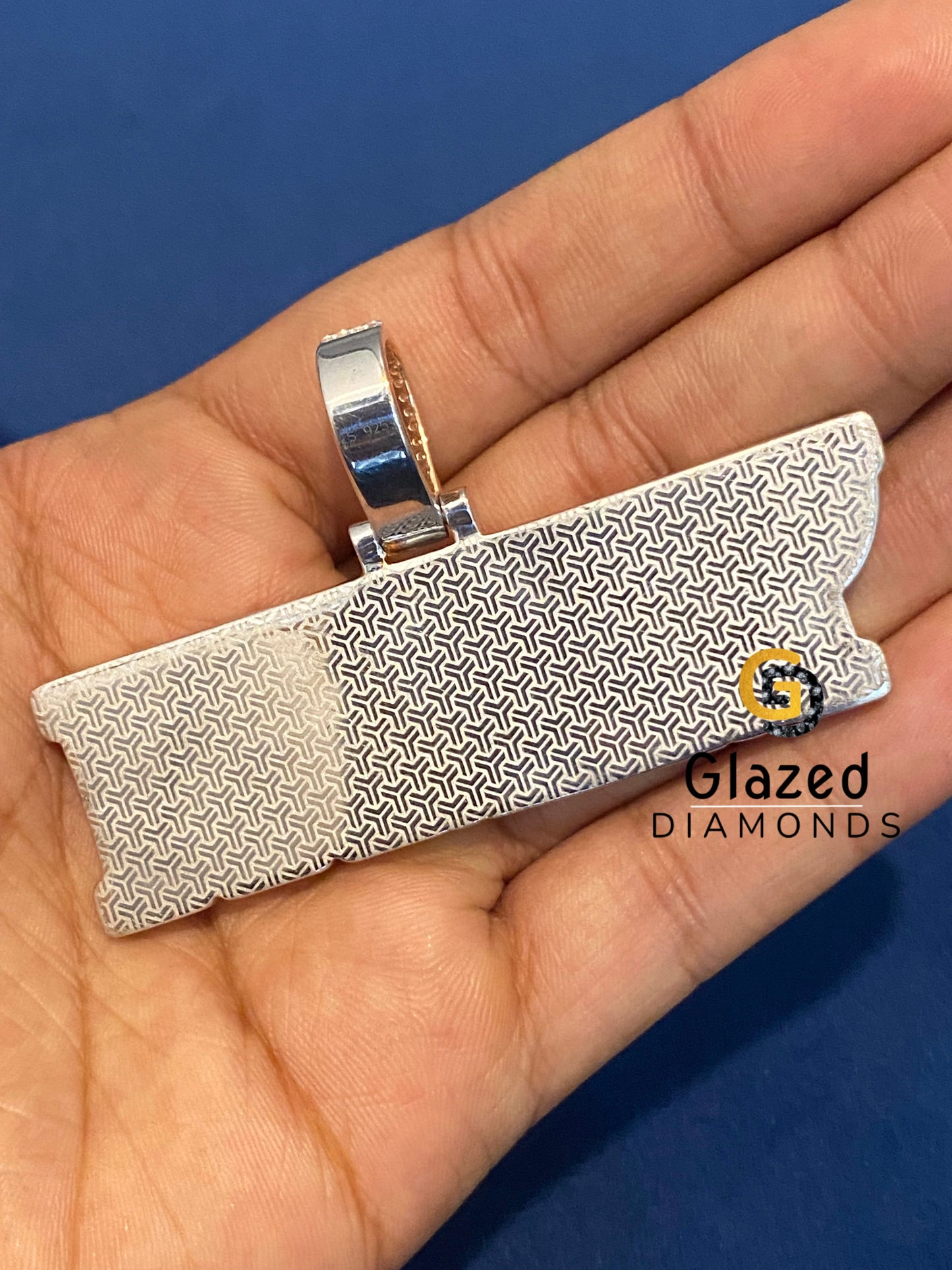 Custom Letter Moissanite Pendants