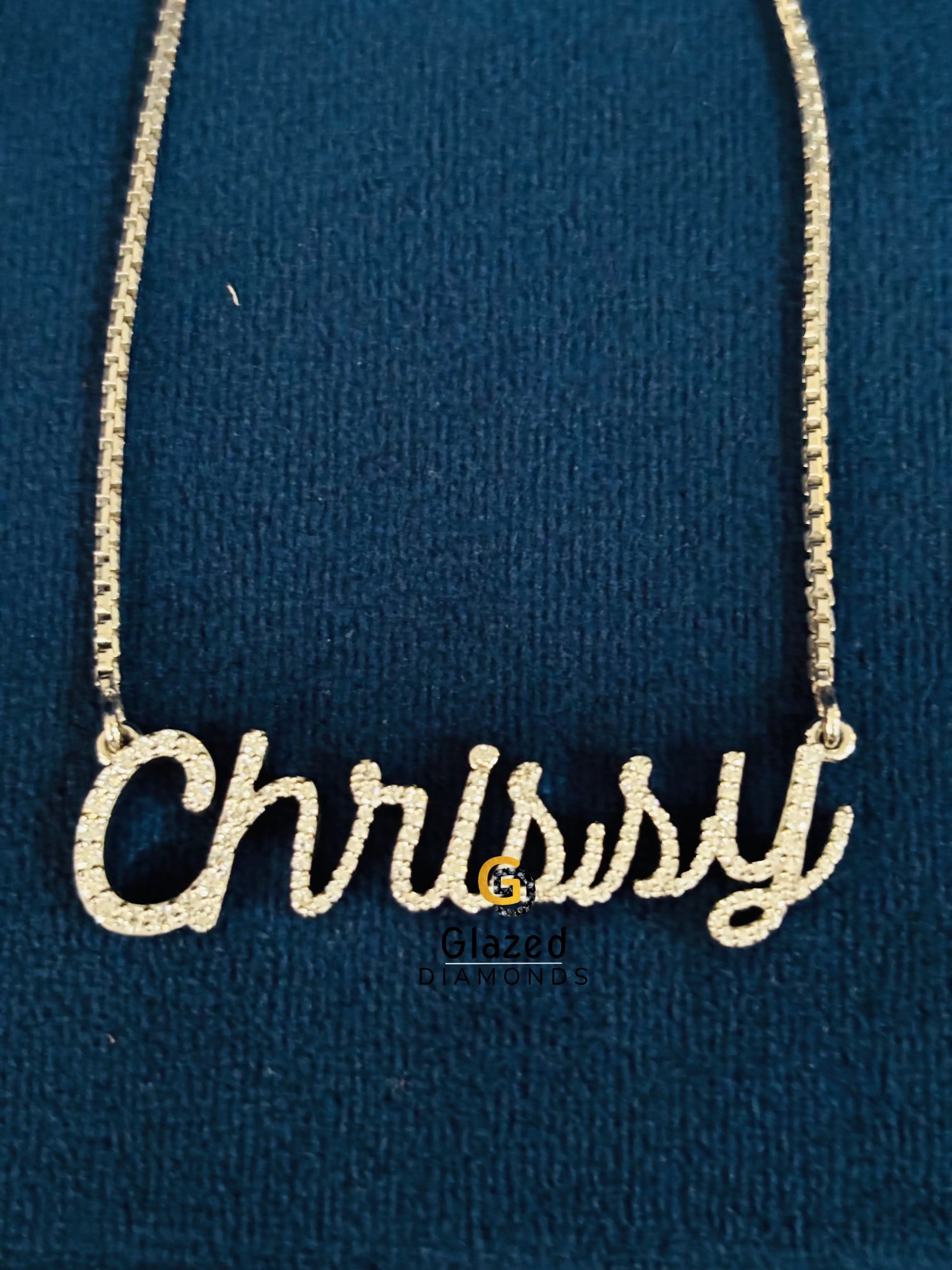 Custom Name Moissanite Hip Hop Pendant