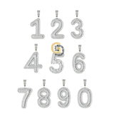 Custom Number Pendant