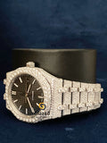 D Colorless Diamond Studded VVs MoissaniteHipHopWatch