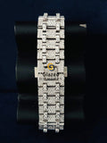 D Colorless Fully Iced Out VVs Moissanite Watches