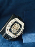 D Colorless VVs Face Dial Diamond Studded Moissanite Watch