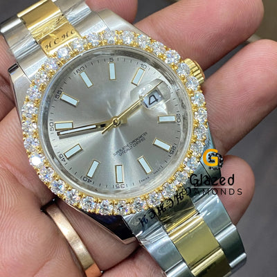 Diamond Bezel Watch