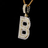 Diamond Initial Pendant
