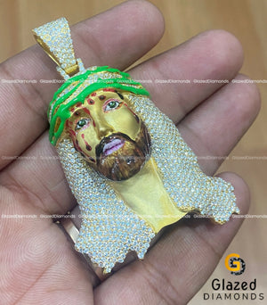 Diamond Jesus Charm for Gifts