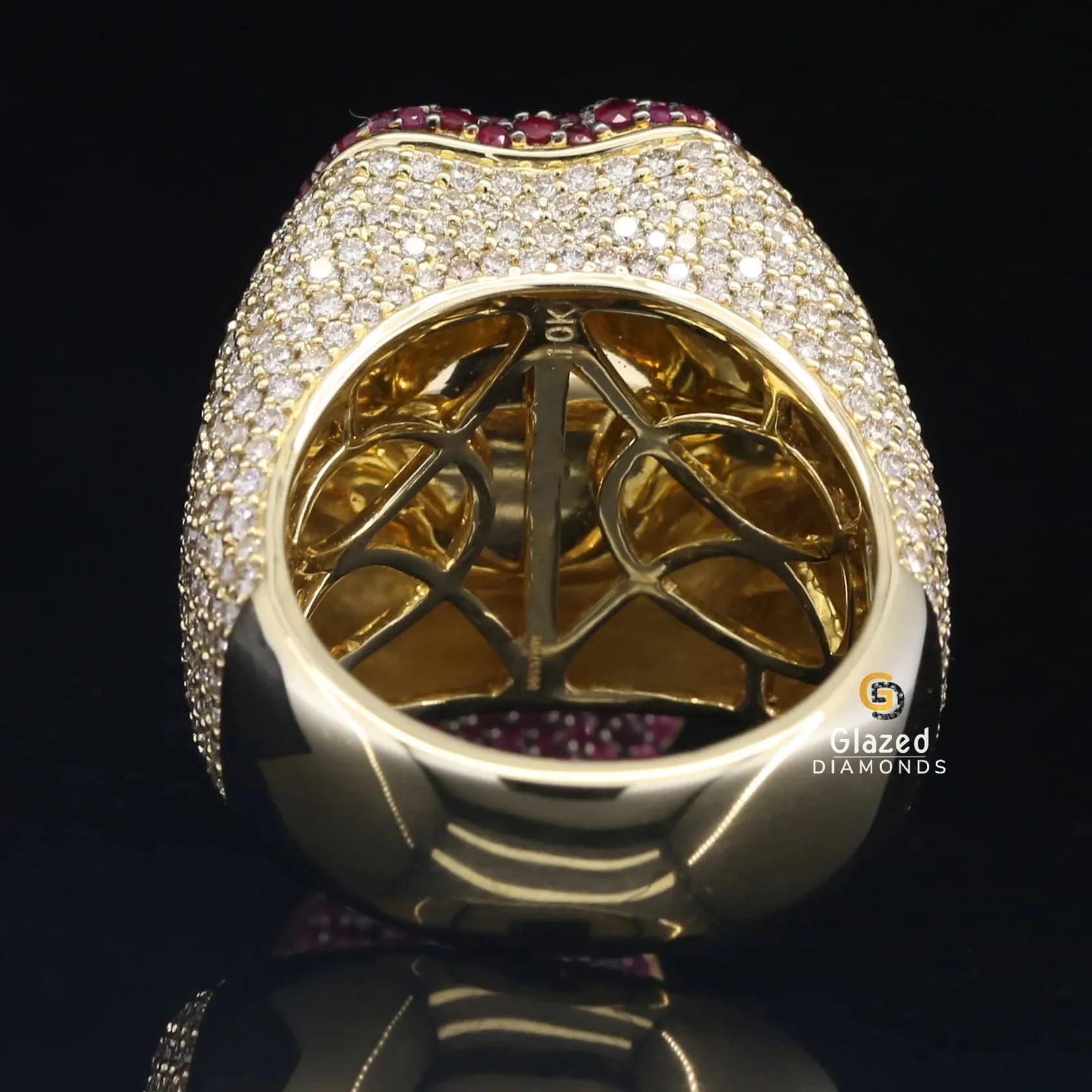Diamond Lick Of Death Ring