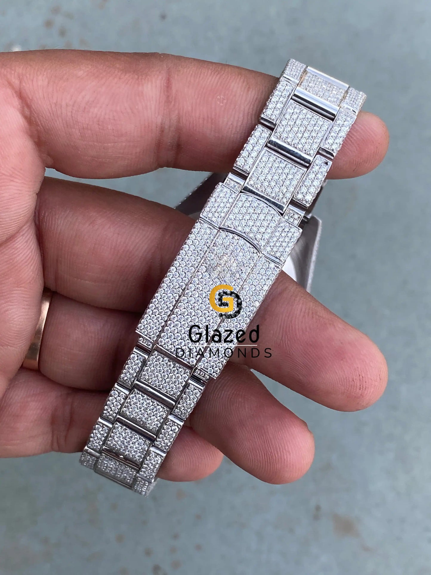 Diamond Studded Watch Gift 