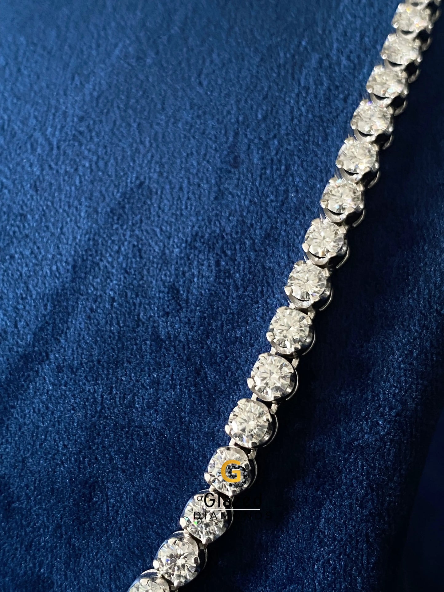 Diamond Tennis Iced Out Chain For Women