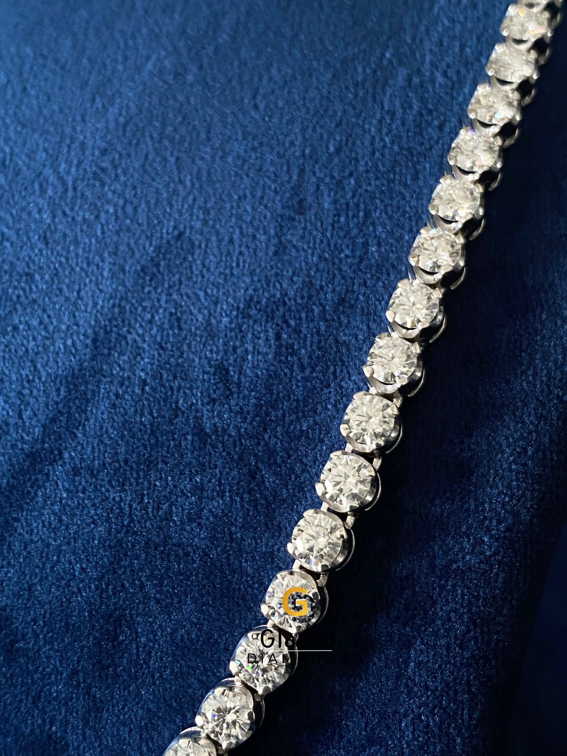 Diamond Tennis Iced Out Chain For Women