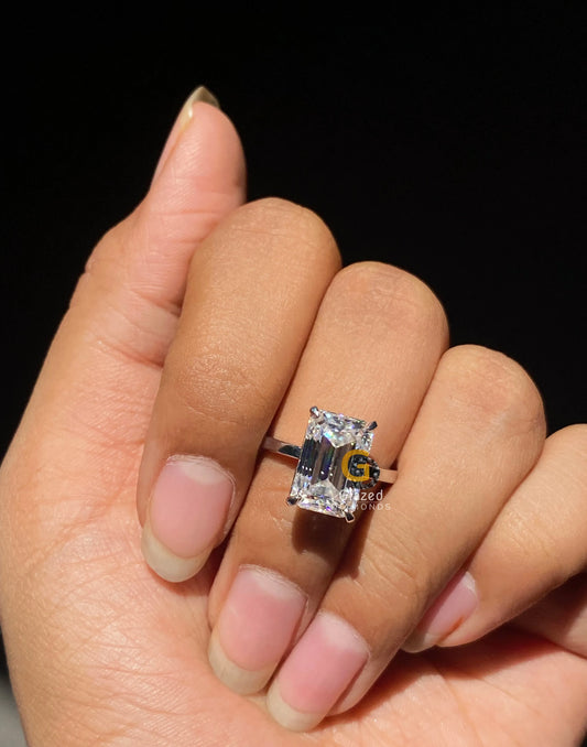 Emerald Cut Ring 