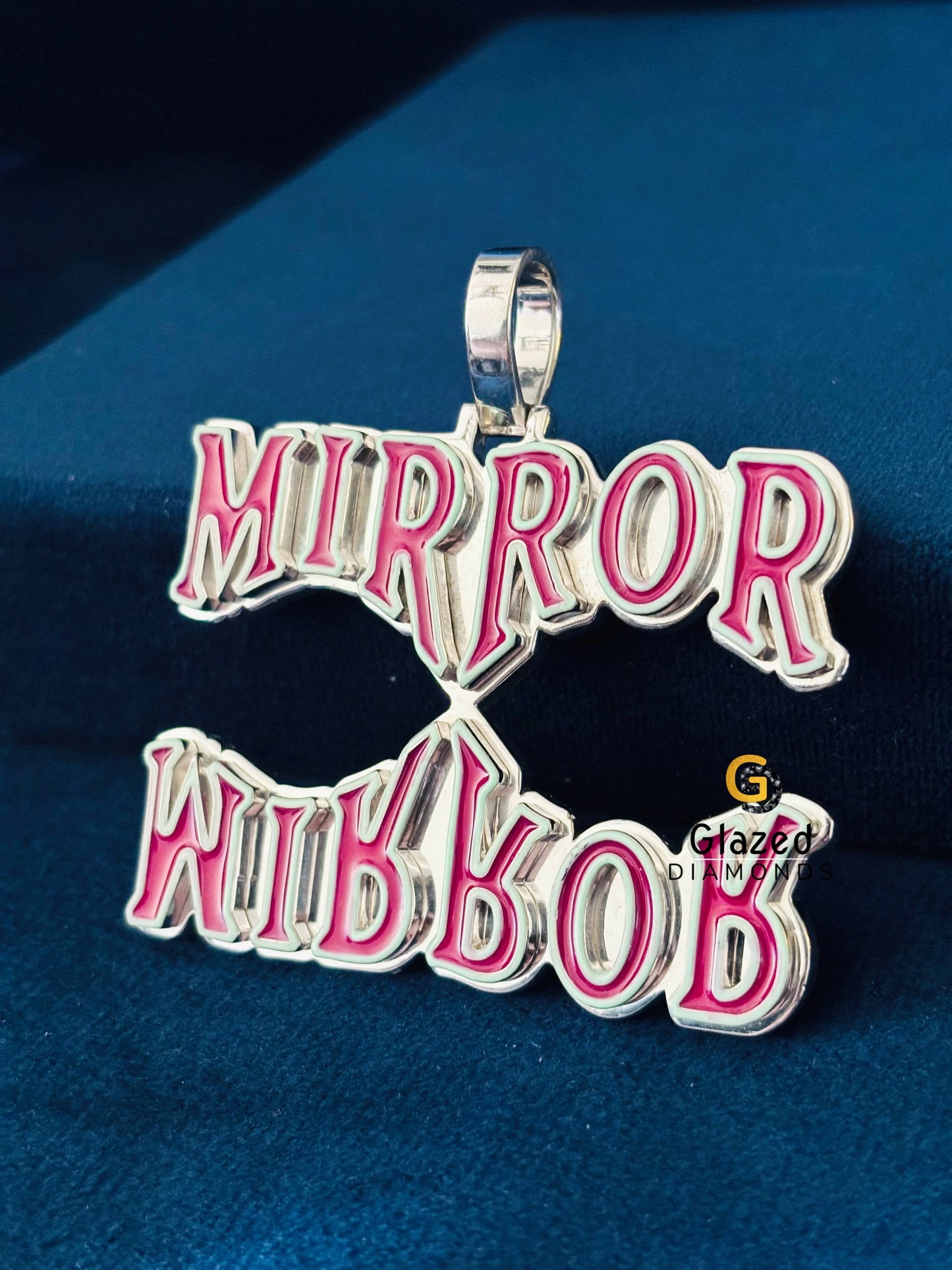 Enamel 925 Silver Custom Pendant