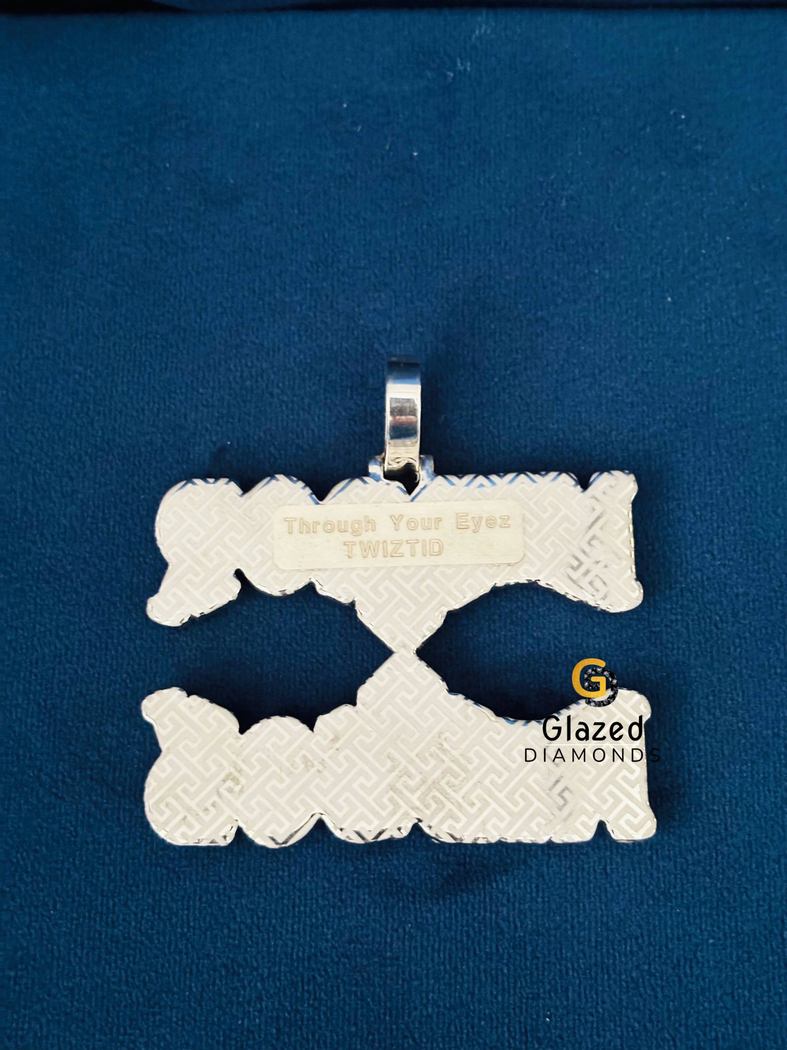 Enamel 925 Silver Pendant For Men