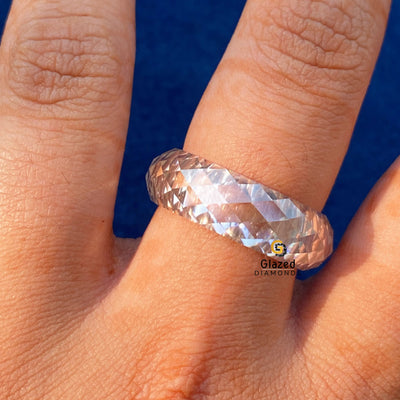 Full Eternity Carved Out Band For Women
