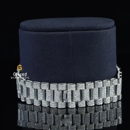 Fully ICed Out Moissanite Watch