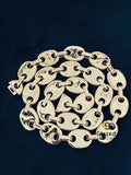 Fully Iced Out Gucci Link Moissanite Chain