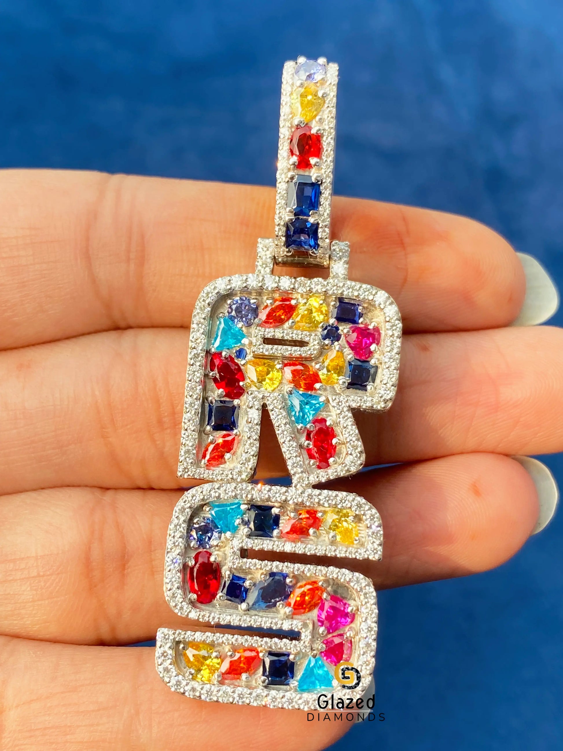 Fully Iced Out Pendant Iced Moissanite Pendant For Men