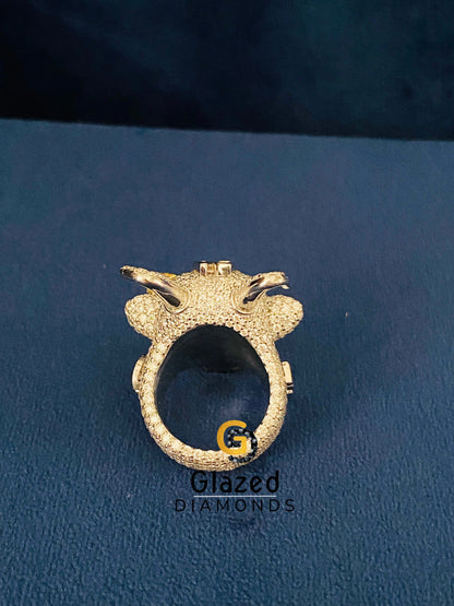 Goat Head Skull Ring