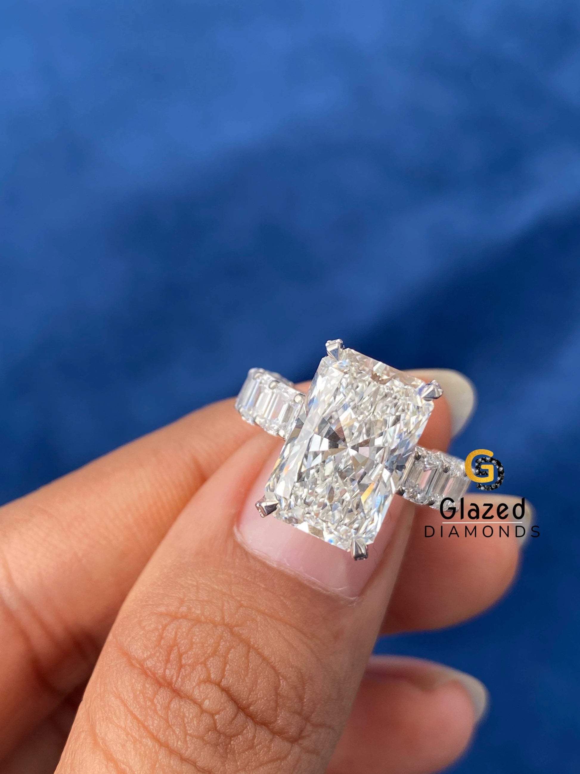Gorgeous Radiant Cut Engagement Rings
