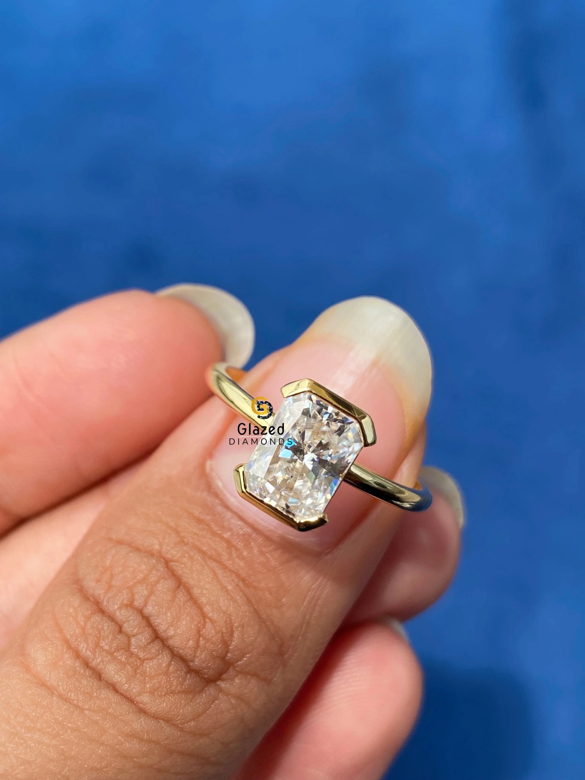 Half Bezel Ring