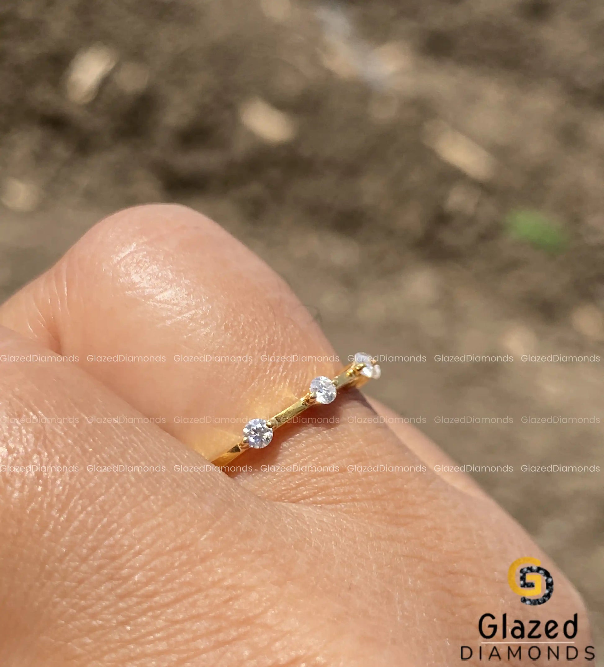 Half eternity band for Women