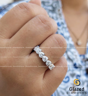 Heart Cut Moissanite Diamond Ring For Her