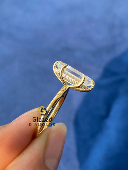 Hexagon Wedding Ring For Women