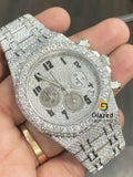 VVS Moissanite Diamond Chronograph Dial Hip Hop Luxury Watch