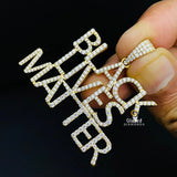 VVS Moissanite Iced Out Custom Name Hip Hop Pendant