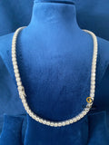 Hip Hop 5MM Round Tennis Link Moissanite Chain