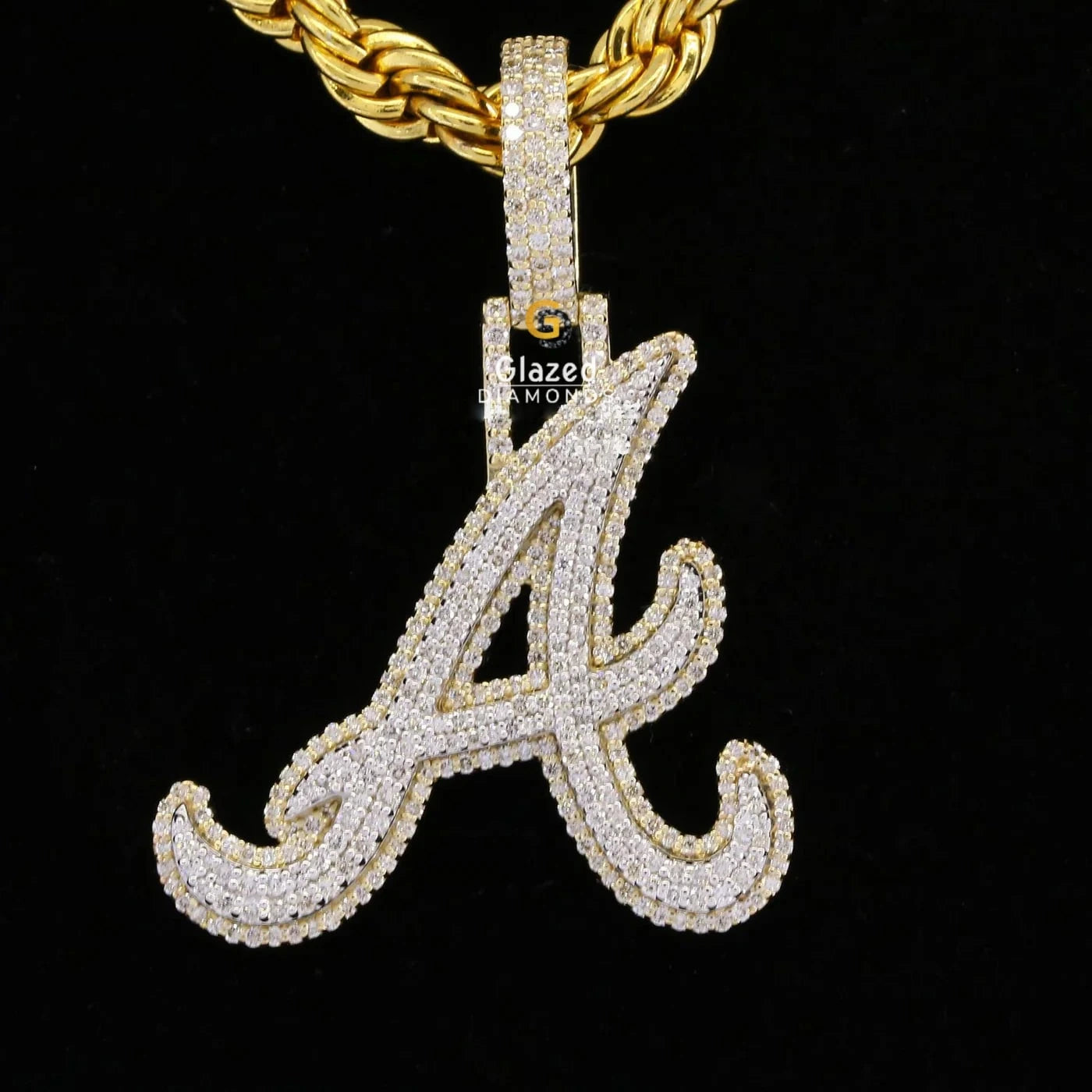 Hip Hop Letter Pendants