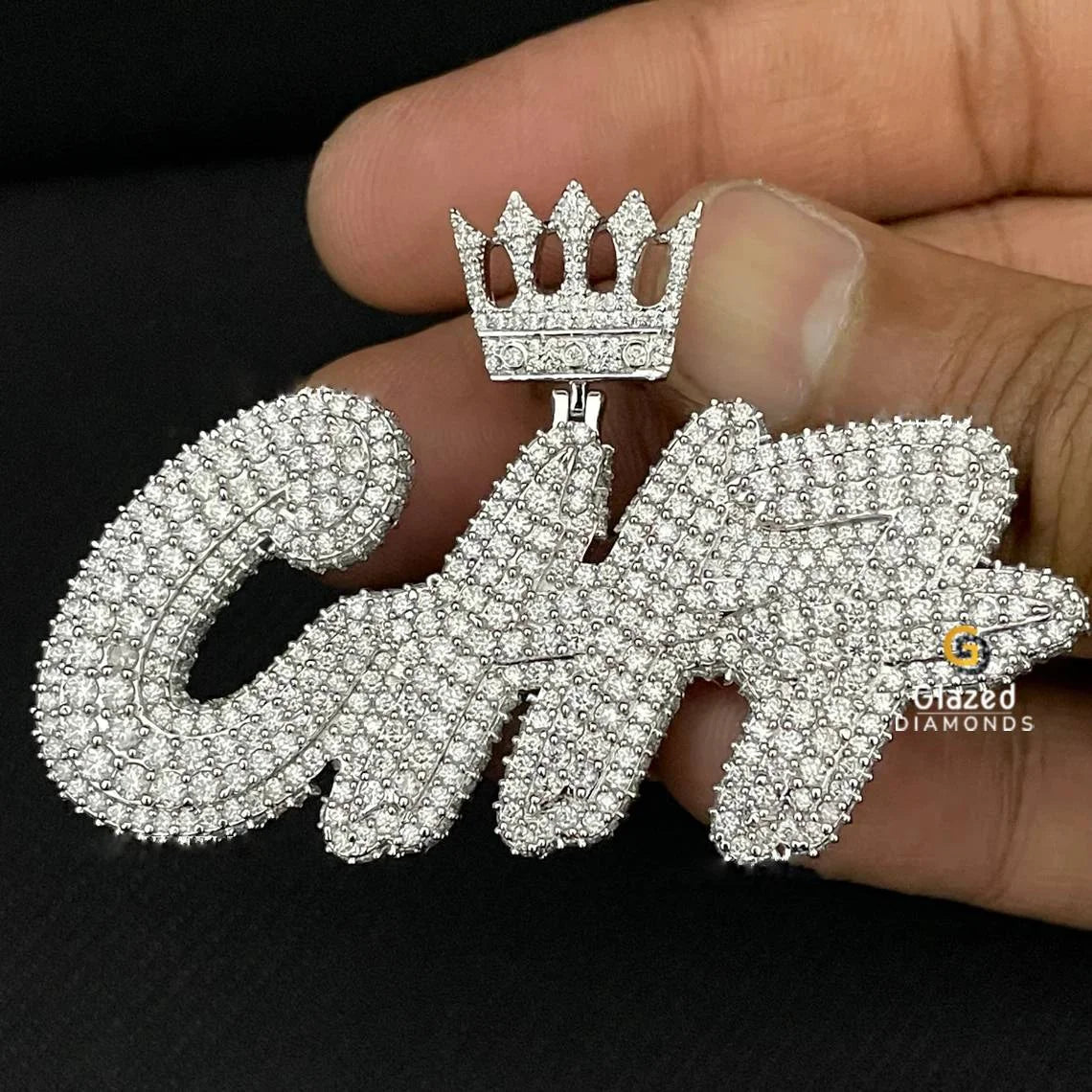 Hip Hop Men Silver Pendant