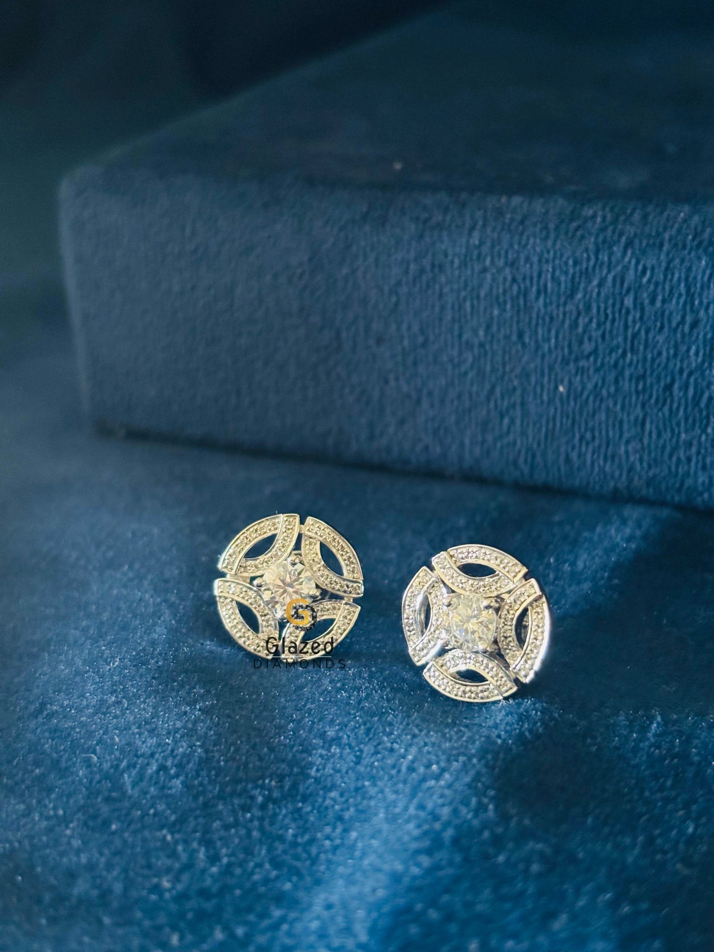 Hip Hop Moissanite Meghan Markle Wedding Earring
