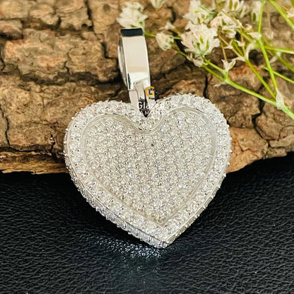Hip Hop Style Moissanite Pendant For Men 2