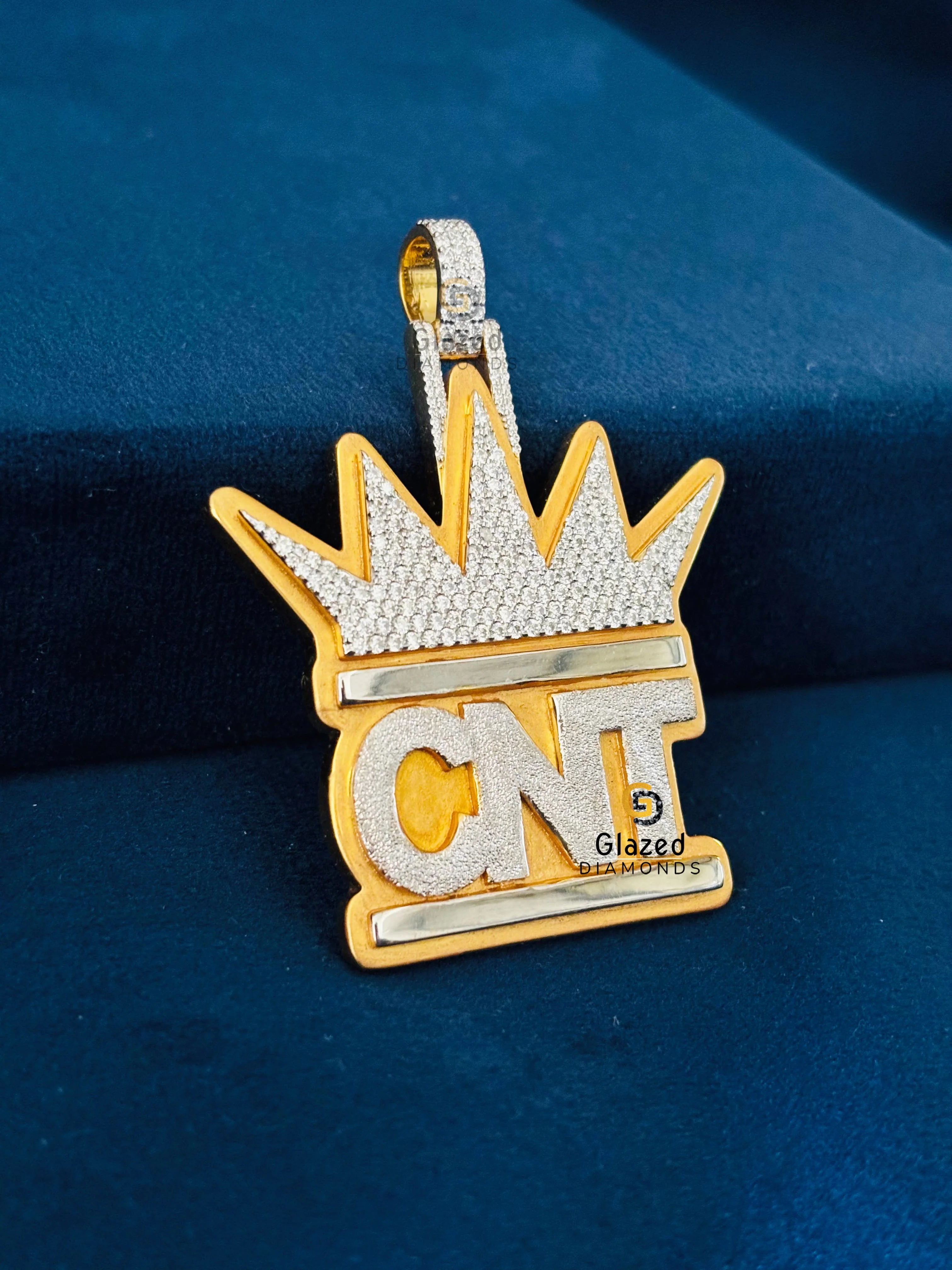 ICP Juggalo CNT Moissanite Pendant For Men