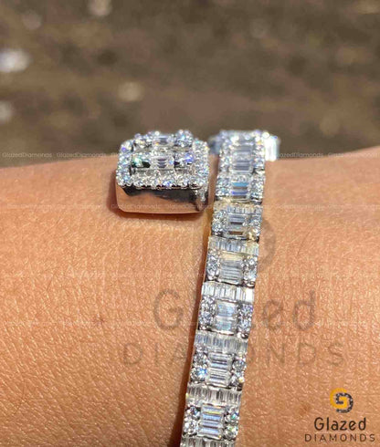 Iced_14K_White_Gold_5X_Layered_Cuban_Bracelet1
