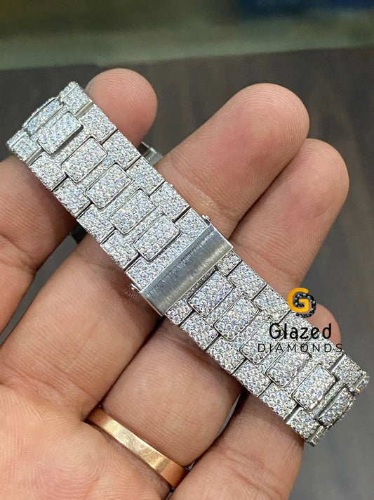 Iced Diamond Studded Watch