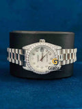 Iced Out Big Bezel Bar Moissanite Watch