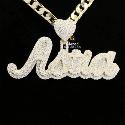 Iced Out Diamond Pendant For Men
