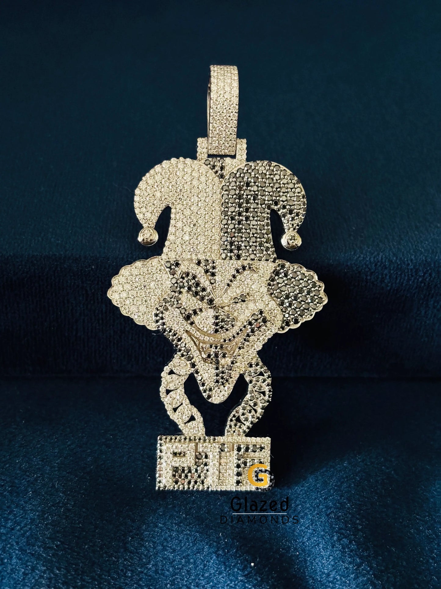 Iced Out Moissanite Hip Hop Pendant