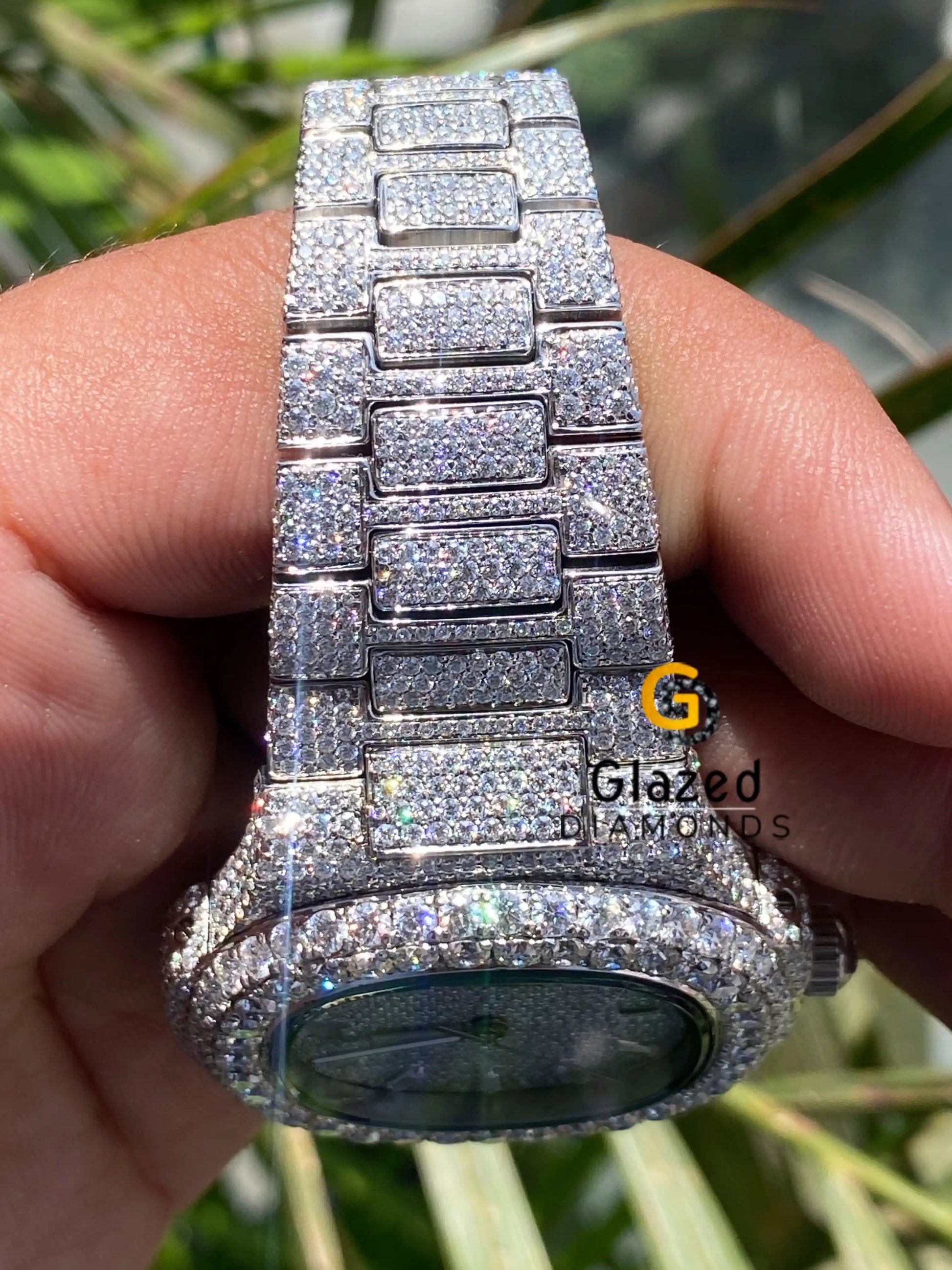 Iced Out PP Diamond Watch