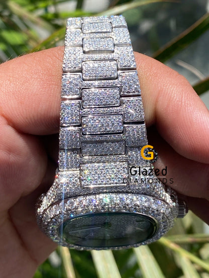 Iced Out PP Diamond Watch