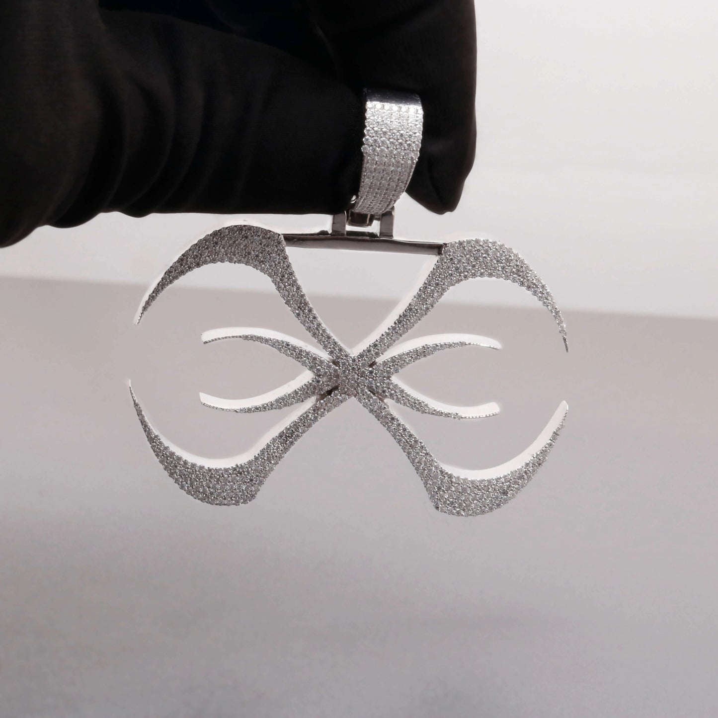 Iced Out Spider Pendant